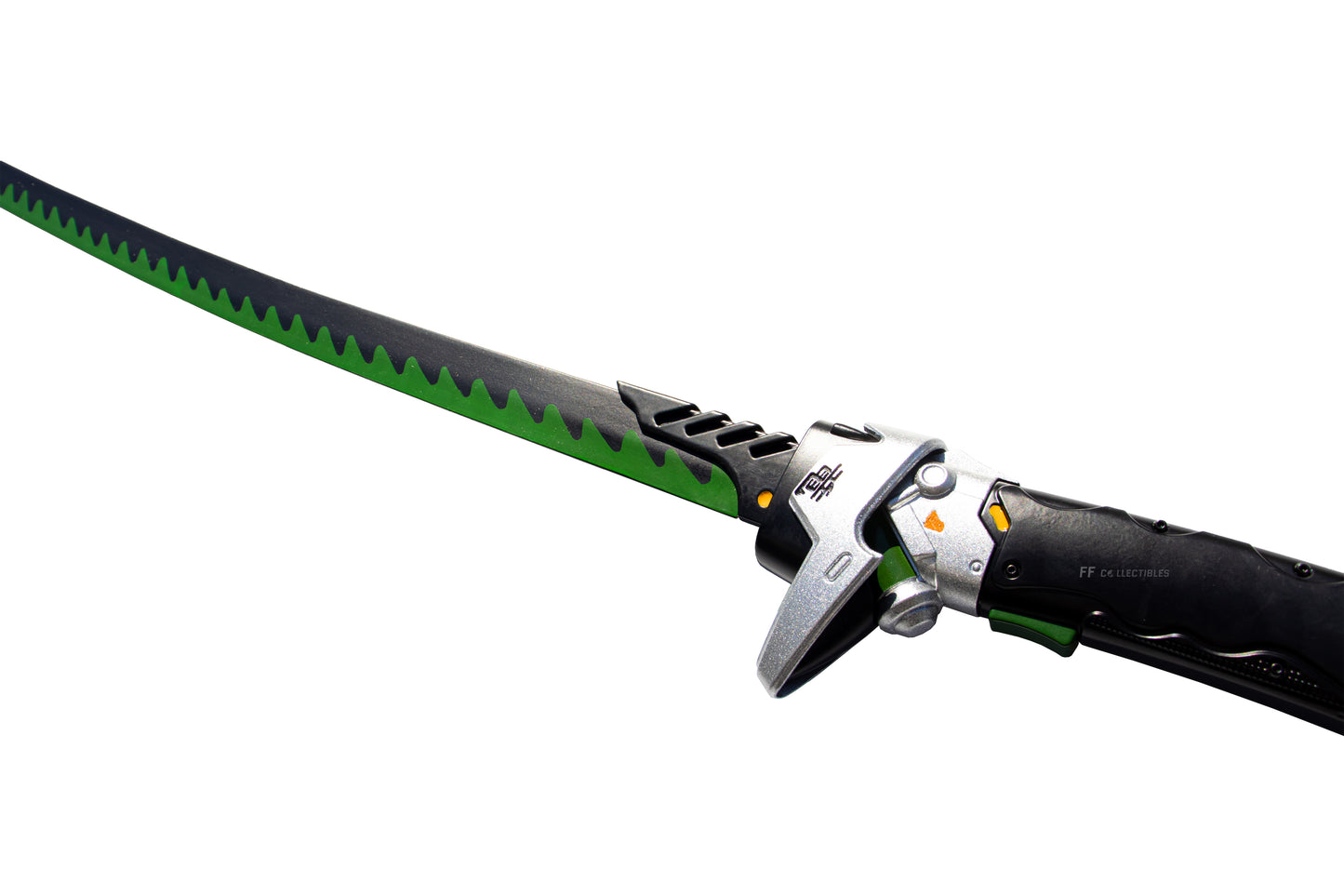 OVERWATCH - DRAGONBLADE, ULTIMATE SWORD OF GENJI SHIMADE in BLACK (w FREE stand)