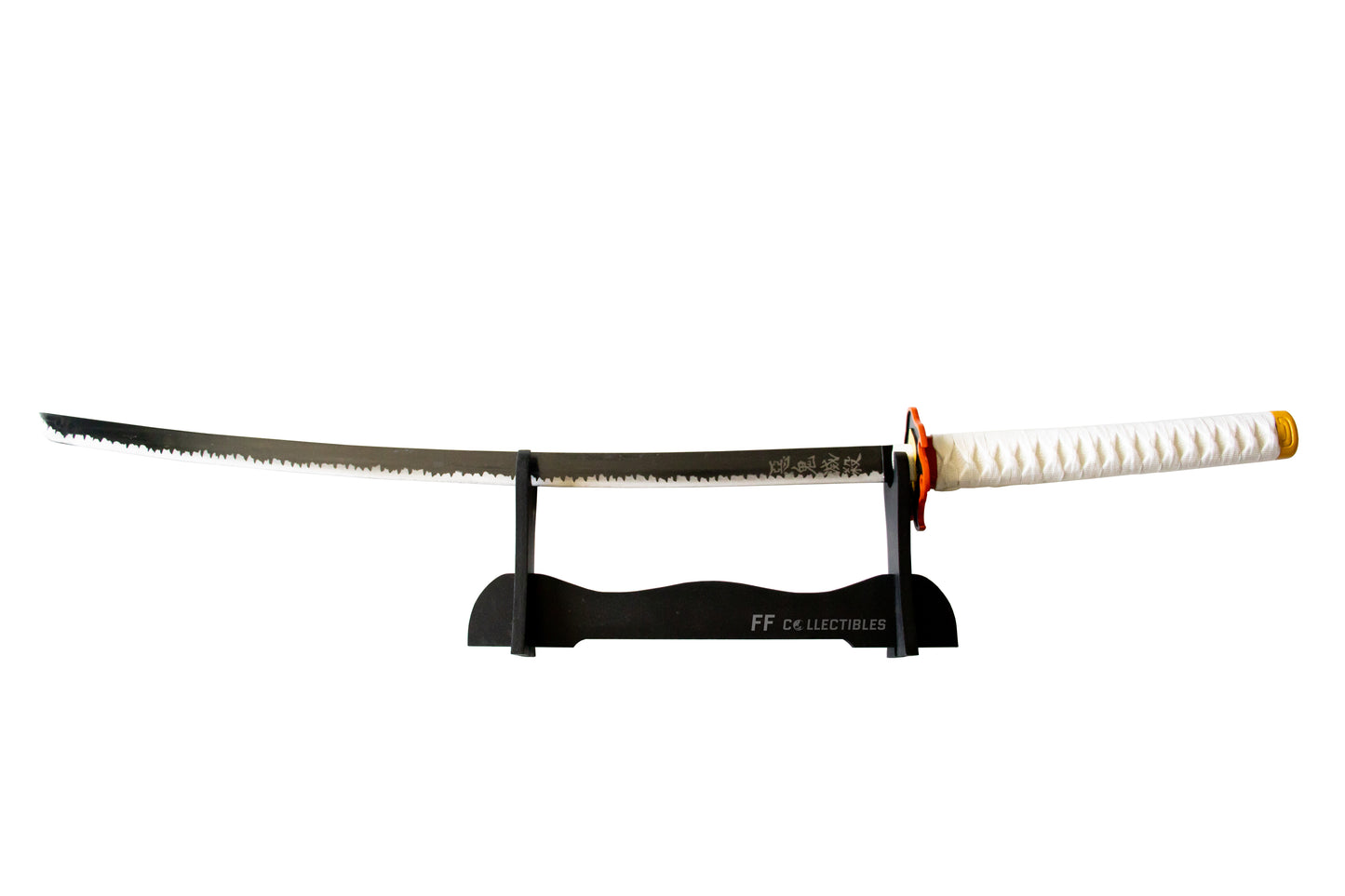 DEMON SLAYER - KYOJURO RENGOKU'S NICHIRIN SWORD (w FREE sword stand)