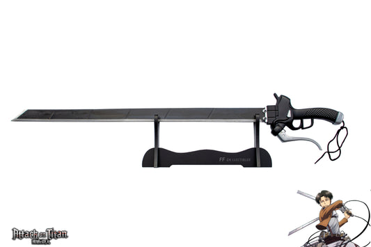 ATTACK ON TITAN (SHINGEKI NO KYOJIN) - 3D MANEUVER GEAR SWORD (with FREE stand)