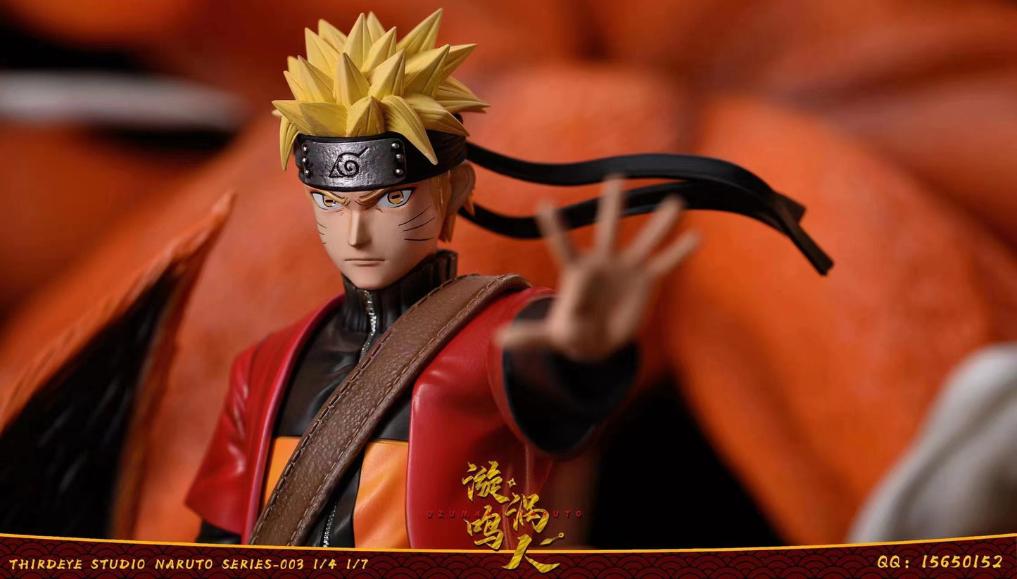 THIRD EYE STUDIO – NARUTO: SAGE MODE NARUTO UZUMAKI AND NINE TAILS KURAMA [IN STOCK]