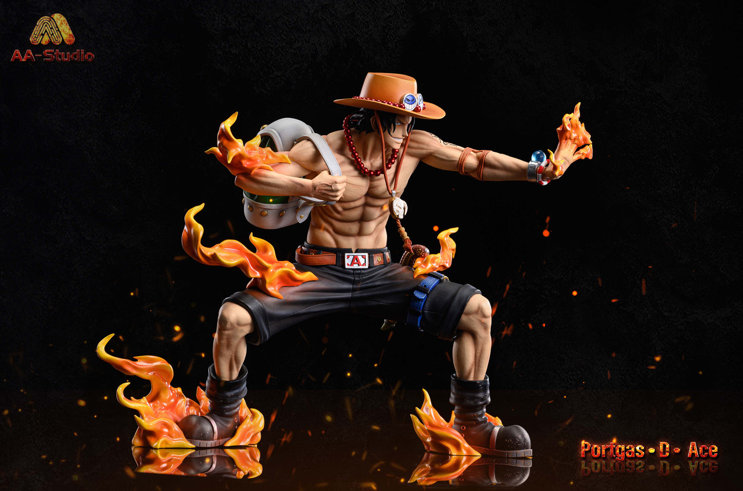 AA STUDIO – ONE PIECE: DEBUT SERIES 3. PORTGAS D. ACE [PRE-ORDER]