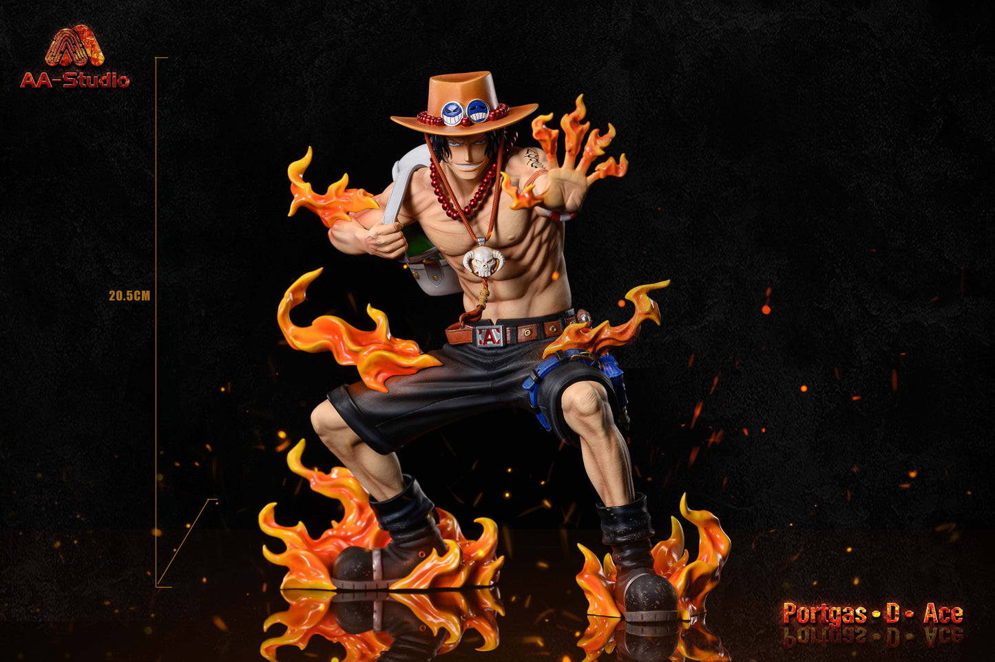 AA STUDIO – ONE PIECE: DEBUT SERIES 3. PORTGAS D. ACE [PRE-ORDER]