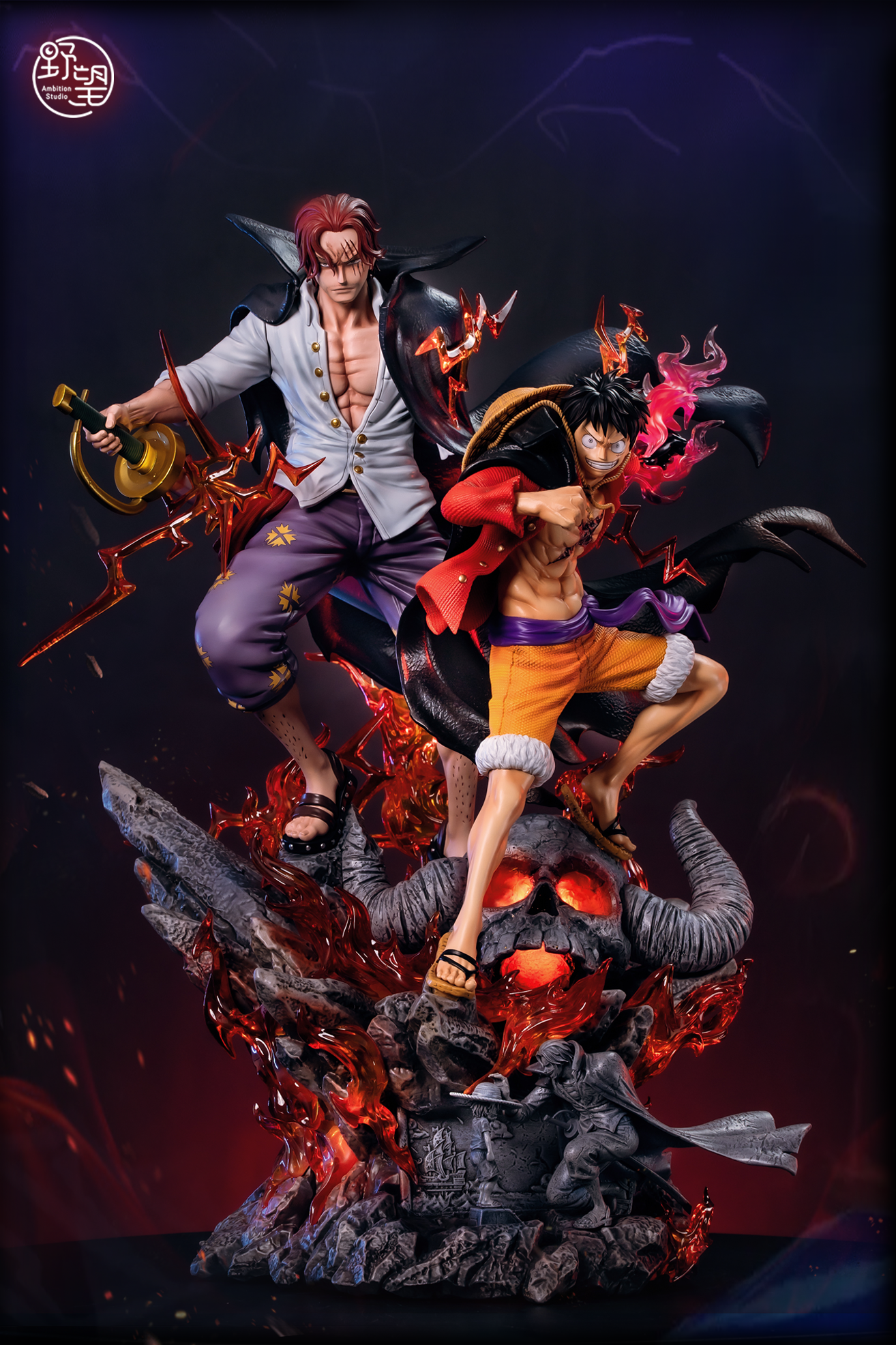 AMBITION STUDIO – ONE PIECE: INHERITANCE SERIES 1. LUFFY & SHANKS [PRE-ORDER]