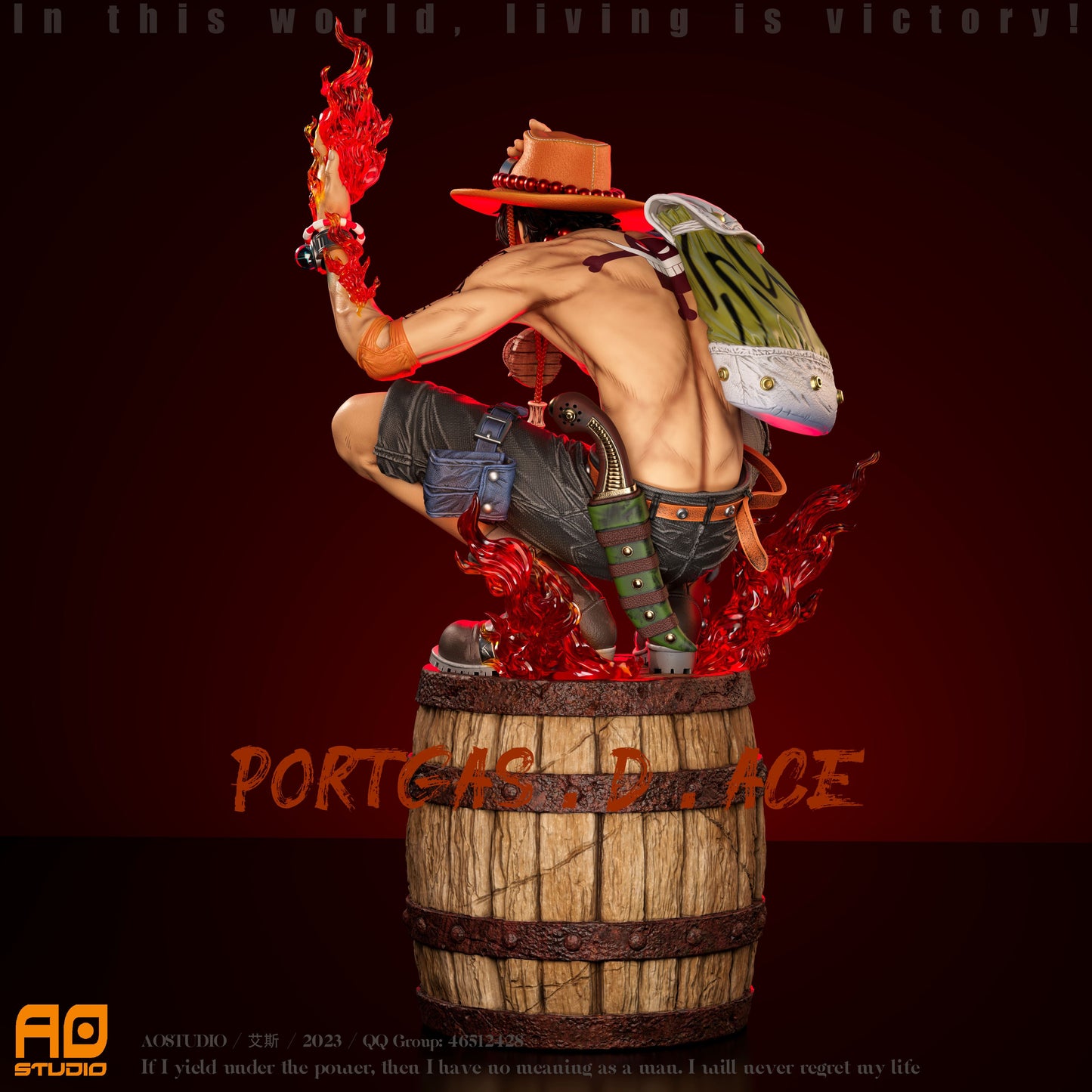 AO STUDIO – ONE PIECE: THREE BROTHERS SERIES 1. ACE [SOLD OUT]