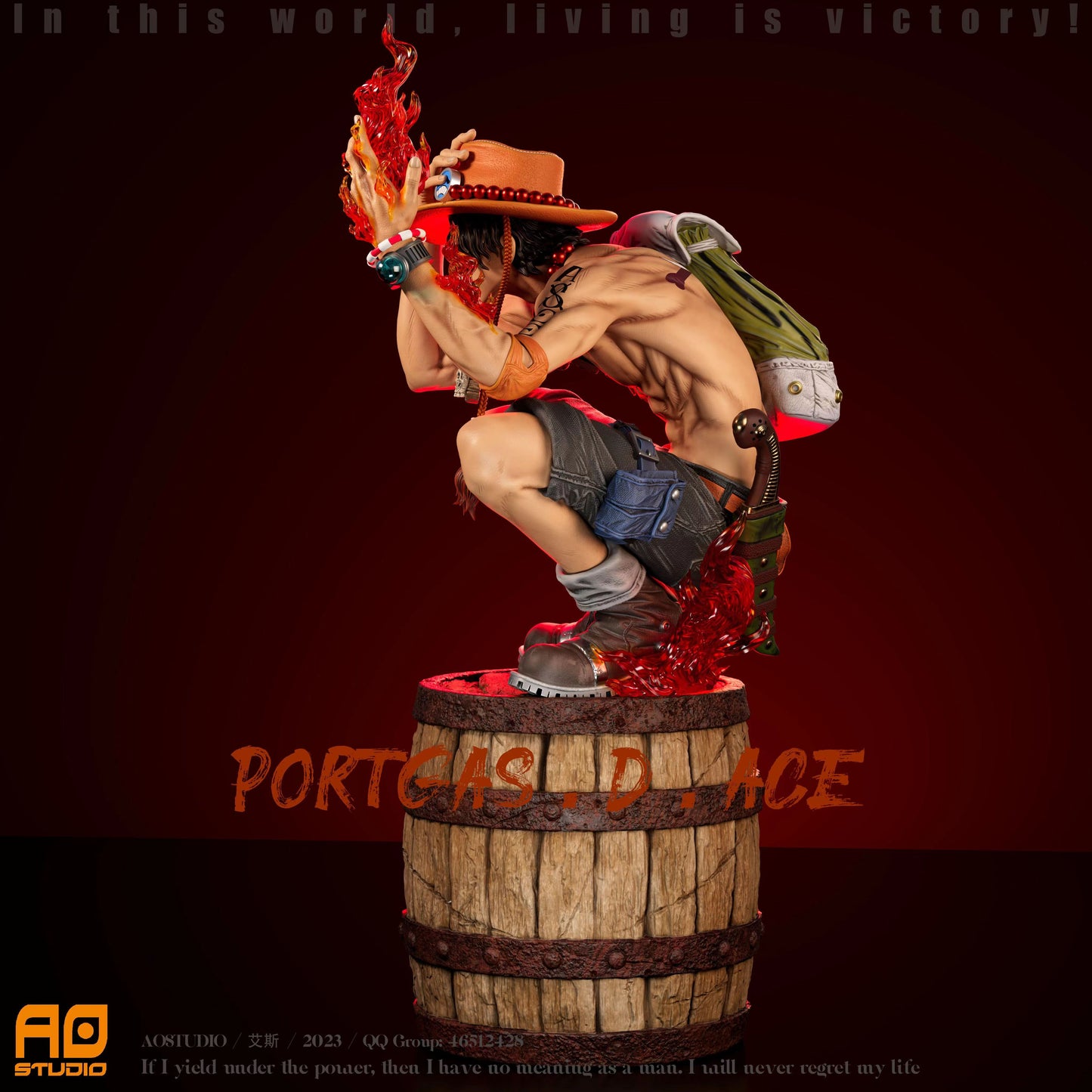 AO STUDIO – ONE PIECE: THREE BROTHERS SERIES 1. ACE [SOLD OUT]