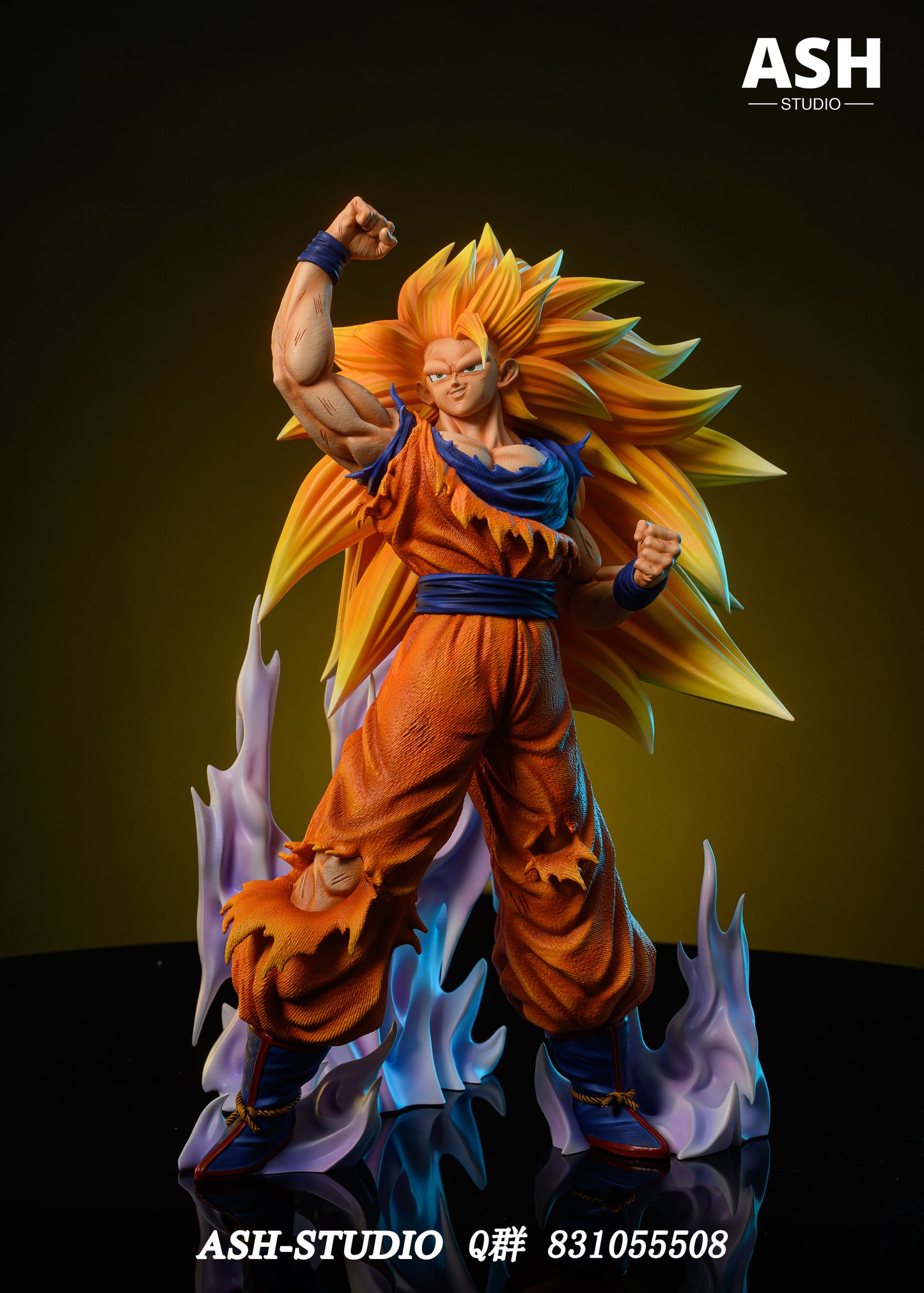 ASH STUDIO – DRAGON BALL Z: SUPER SAIYAN 3 GOKU [SOLD OUT]