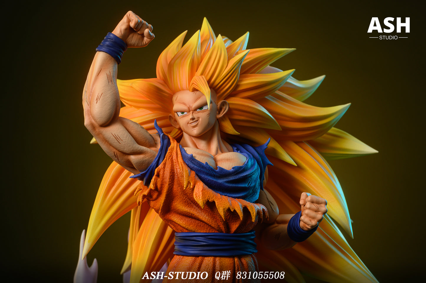 ASH STUDIO – DRAGON BALL Z: SUPER SAIYAN 3 GOKU [SOLD OUT]