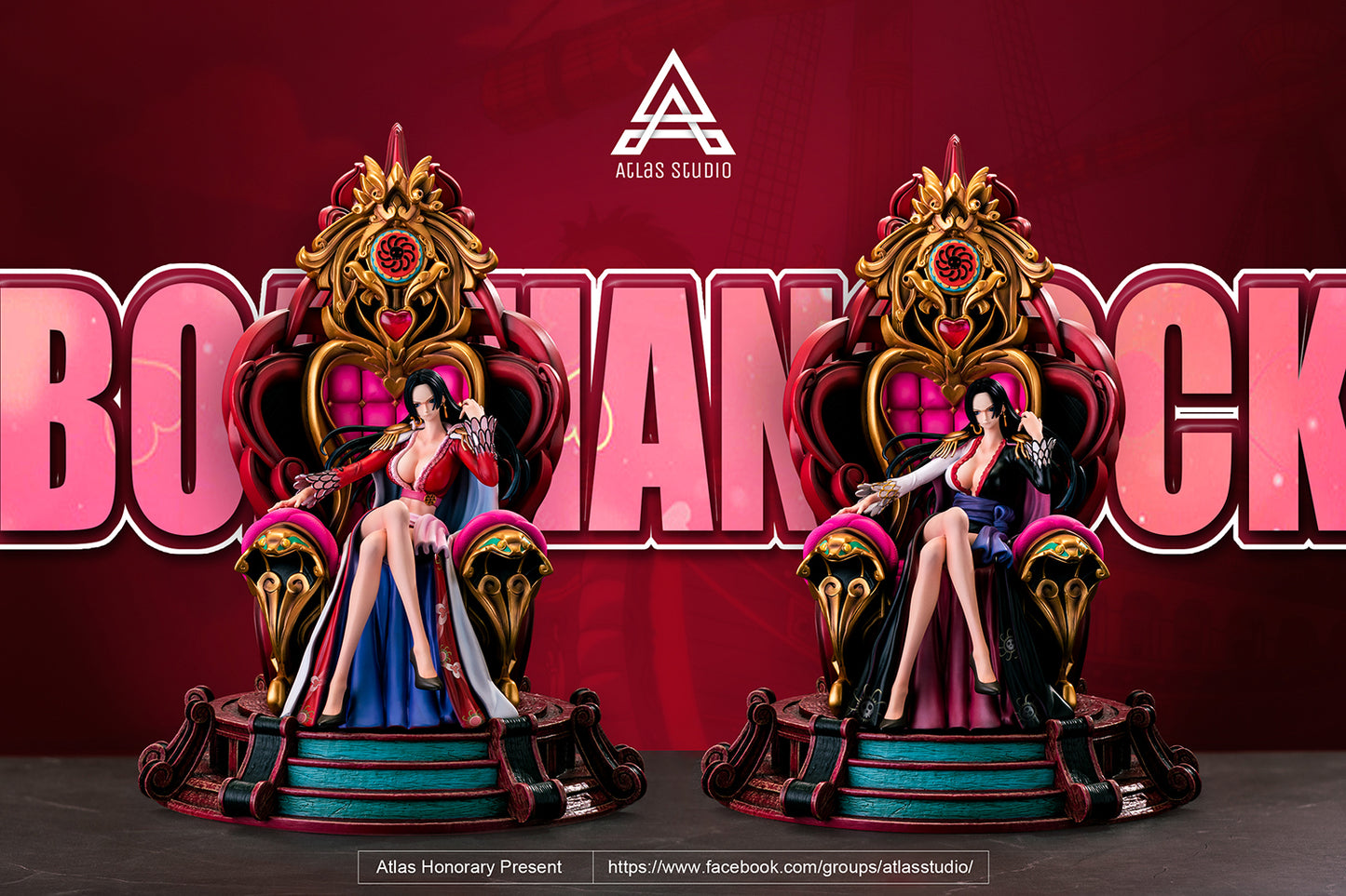 ATLAS STUDIO – ONE PIECE: 7 WARLORDS OF THE SEA SERIES 4. PIRATE EMPRESS BOA HANCOCK [SOLD OUT]