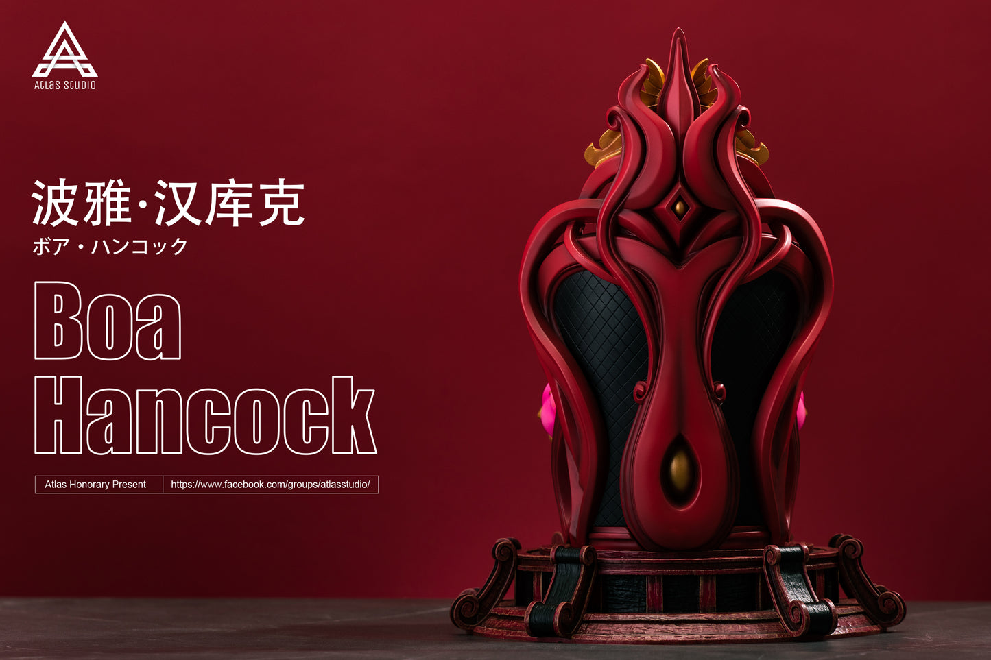 ATLAS STUDIO – ONE PIECE: 7 WARLORDS OF THE SEA SERIES 4. PIRATE EMPRESS BOA HANCOCK [SOLD OUT]