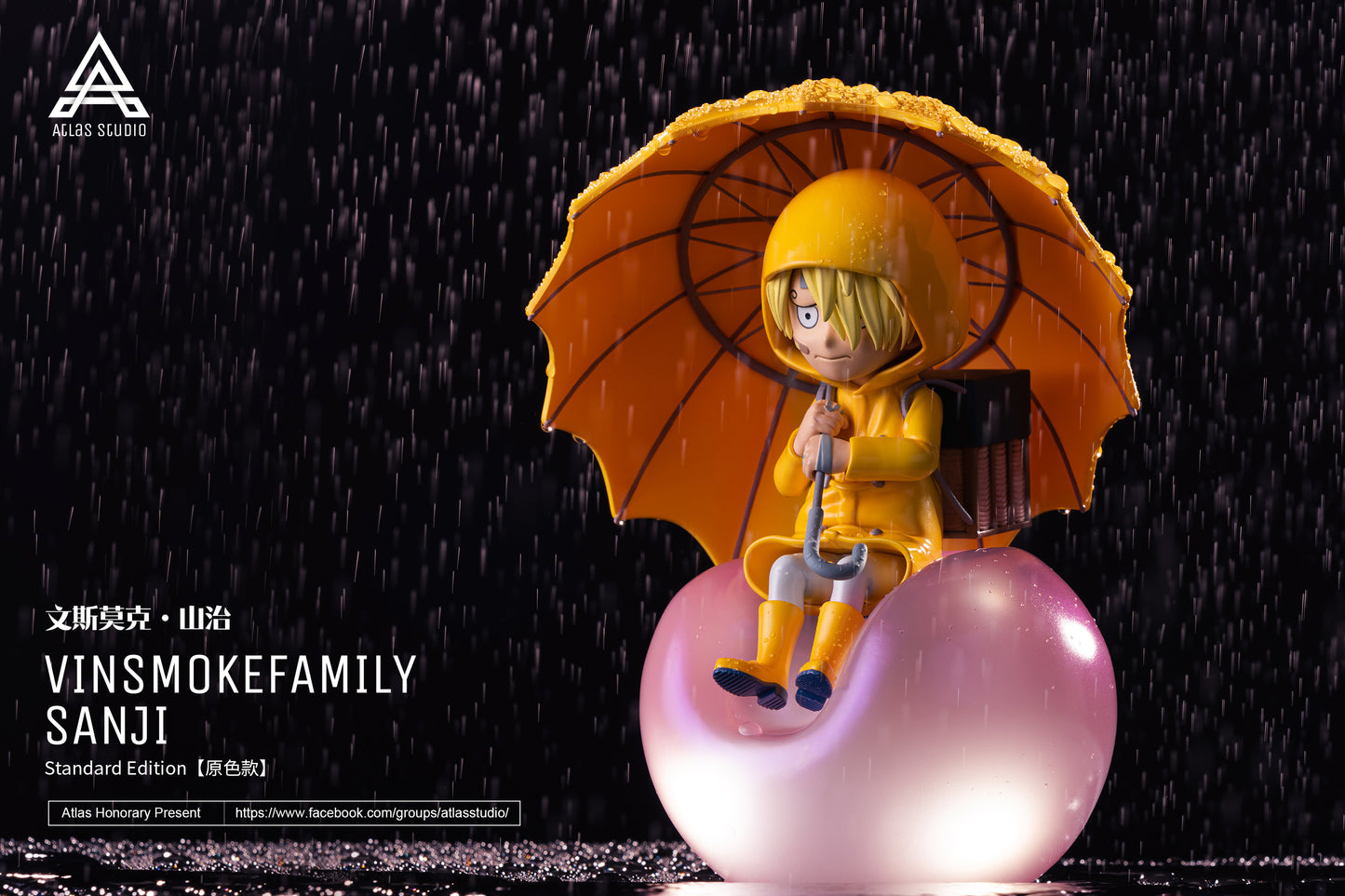 ATLAS STUDIO – ONE PIECE: RAINCOAT SANJI [IN STOCK]