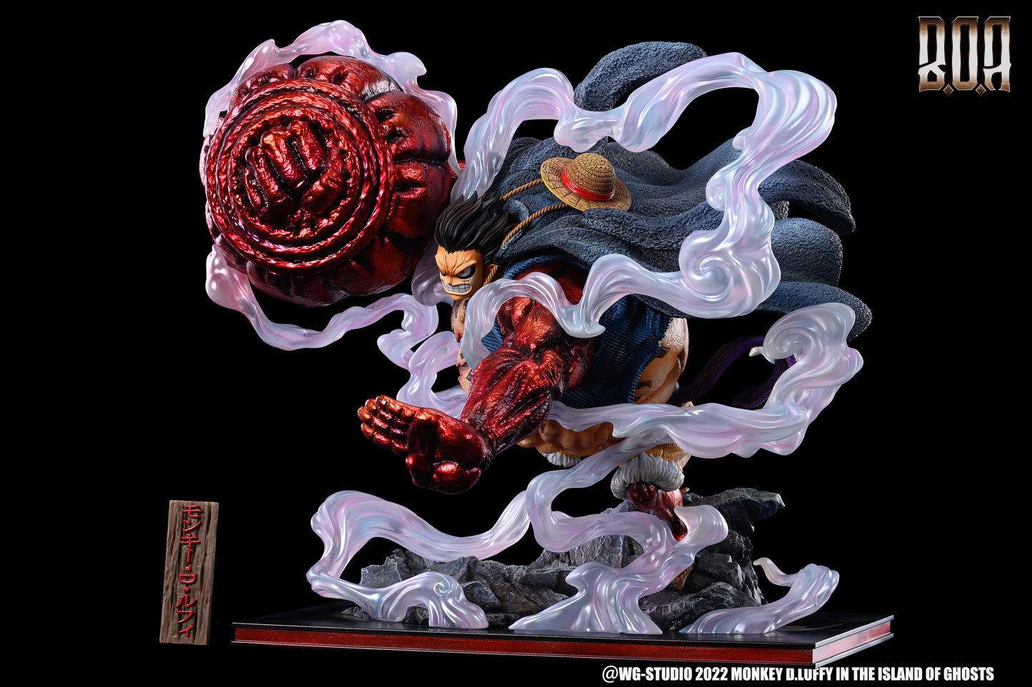 B.O.A STUDIO – ONE PIECE: ONIGASHIMA ARC, GEAR FOURTH LUFFY [PRE-ORDER]