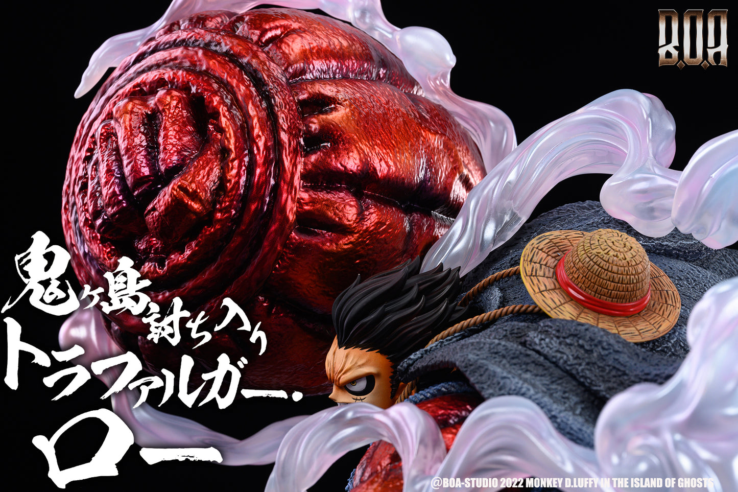B.O.A STUDIO – ONE PIECE: ONIGASHIMA ARC, GEAR FOURTH LUFFY [PRE-ORDER]