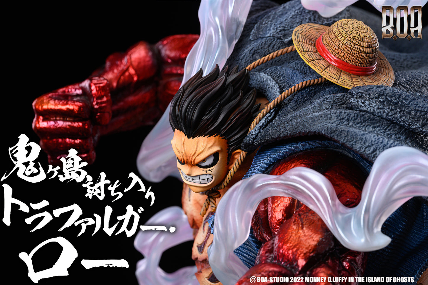 B.O.A STUDIO – ONE PIECE: ONIGASHIMA ARC, GEAR FOURTH LUFFY [PRE-ORDER]