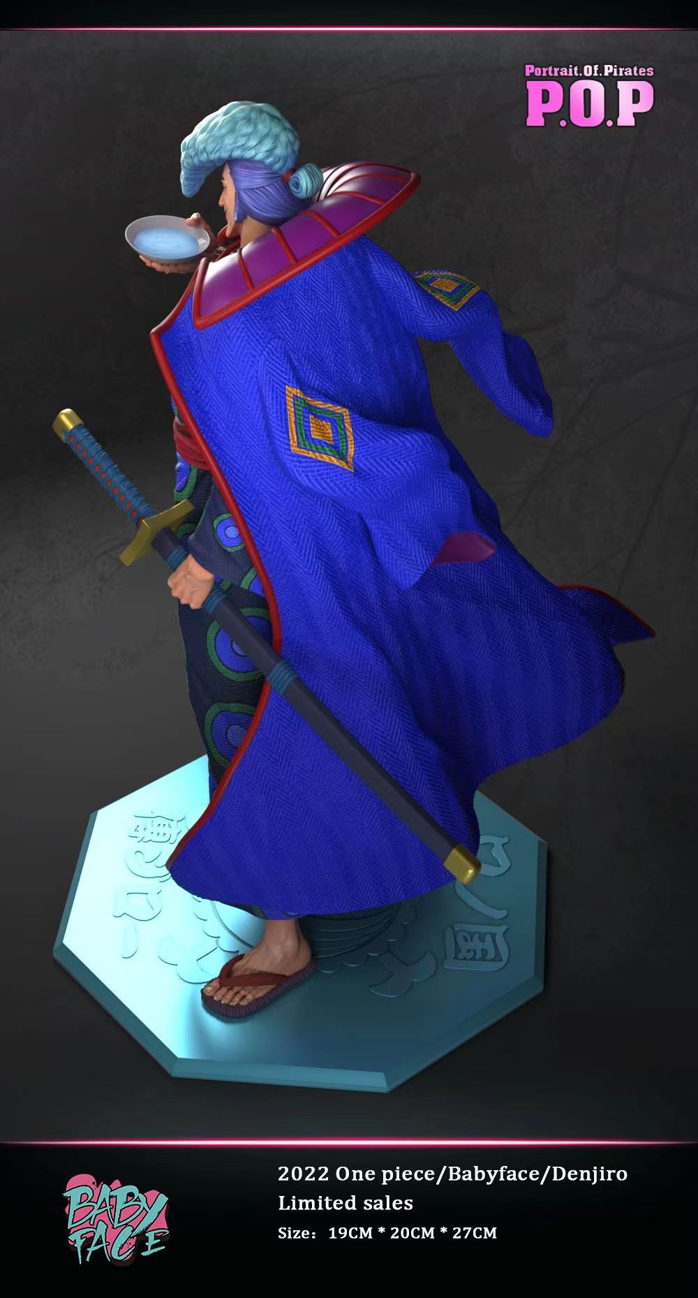 BABY FACE STUDIO – ONE PIECE: NINE RED SCABBARDS, DENJIRO [SOLD OUT]