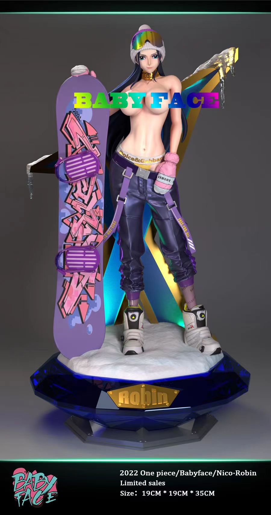 BABY FACE STUDIO – ONE PIECE: SPORTS GIRL SERIES, NICO ROBIN (18+)