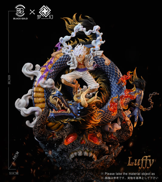 BLACK GOLD STUDIO – ONE PIECE: RAID ON ONIGASHIMA ARC NIKA LUFFY AND ZORO [SOLD OUT]