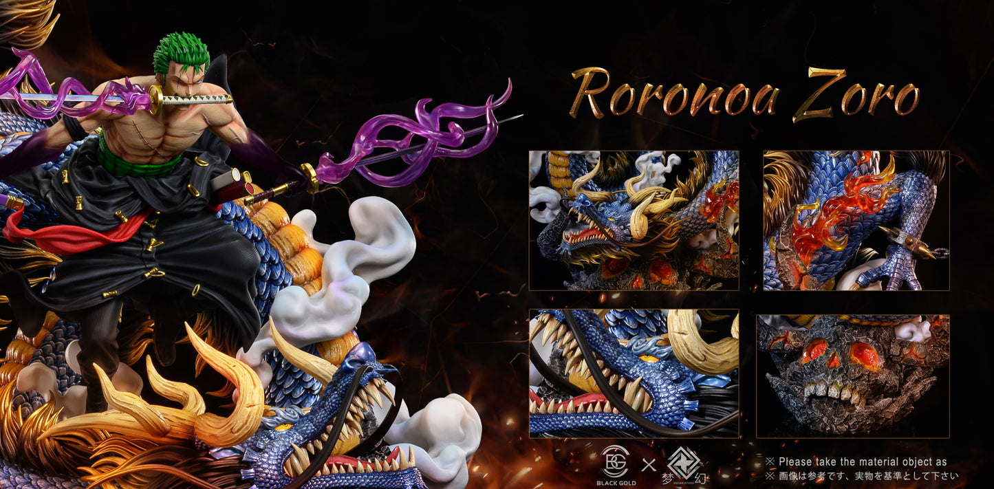 BLACK GOLD STUDIO – ONE PIECE: RAID ON ONIGASHIMA ARC NIKA LUFFY AND ZORO [SOLD OUT]