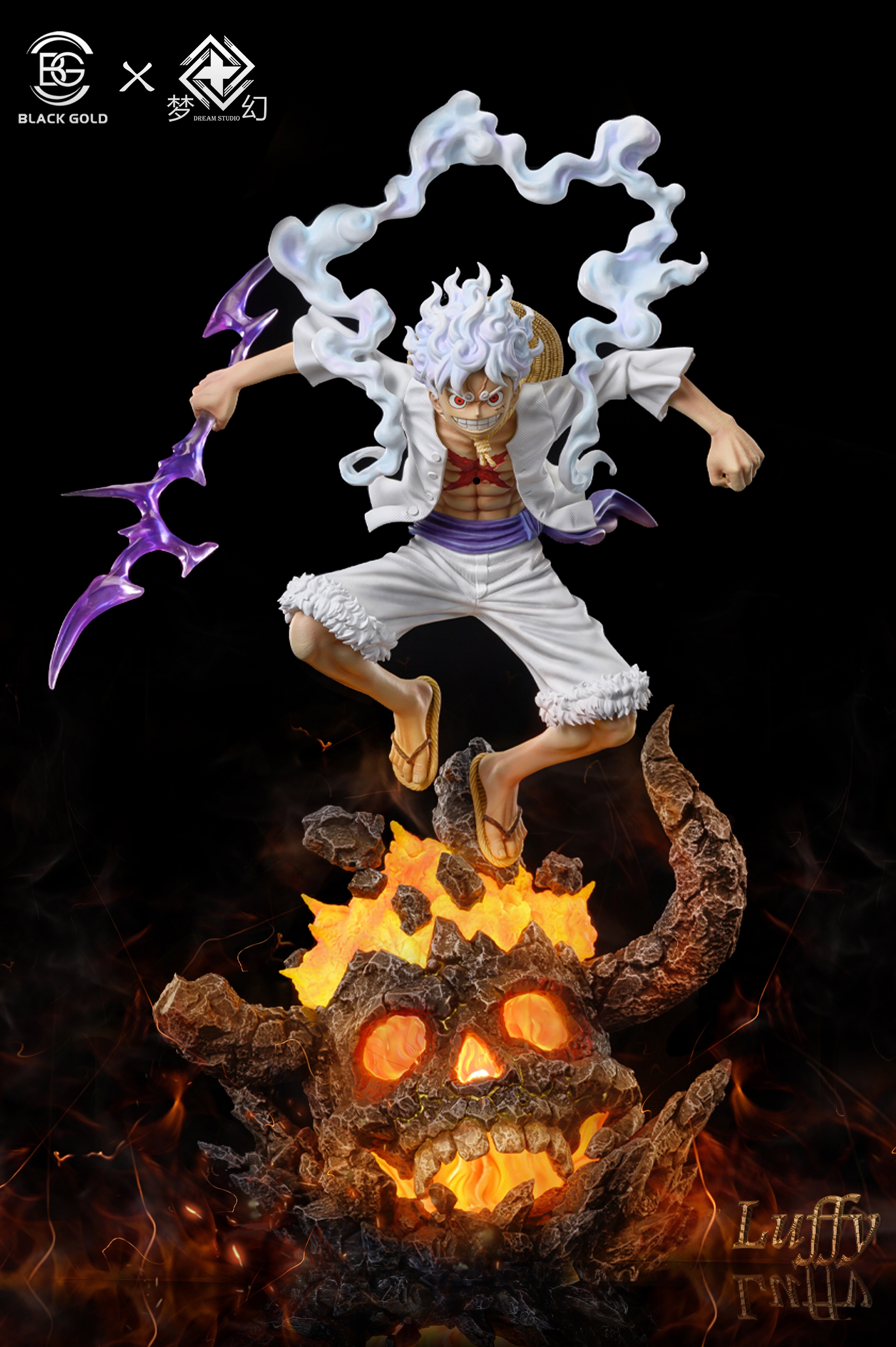 BLACK GOLD STUDIO – ONE PIECE: RAID ON ONIGASHIMA ARC NIKA LUFFY