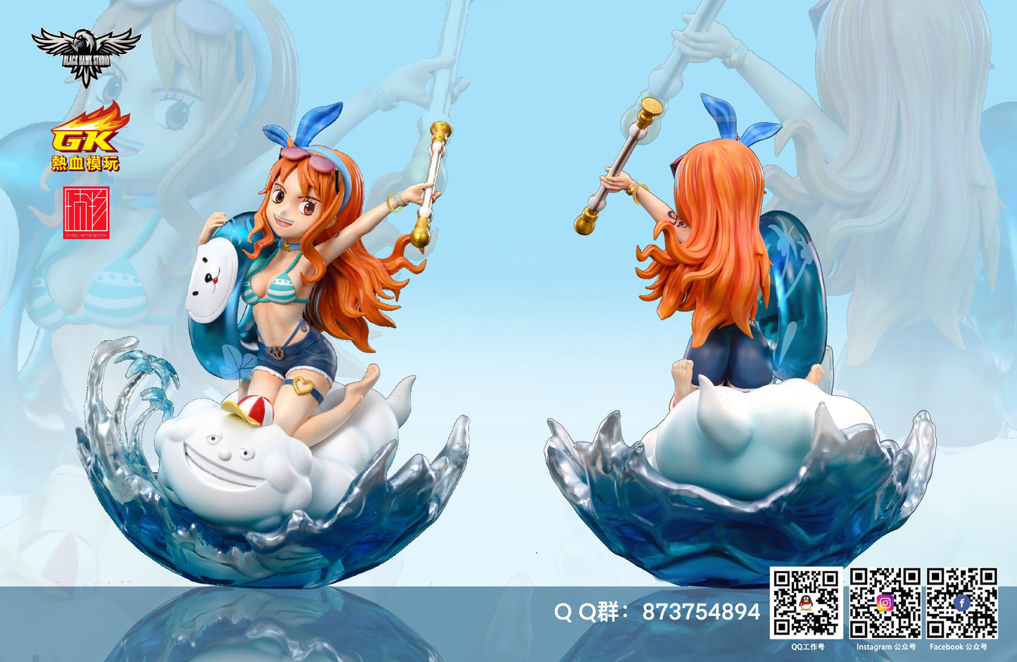 BLACK HAWK STUDIO – ONE PIECE: SWIMSUIT SERIES 1. NAMI [DISCONTINUED]