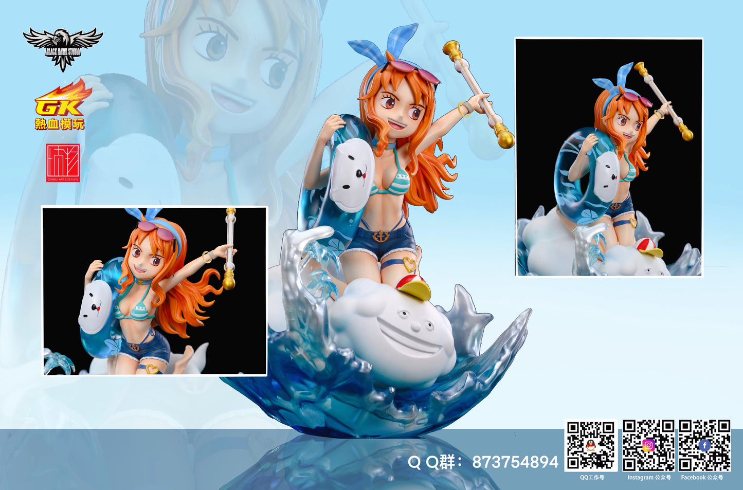 BLACK HAWK STUDIO – ONE PIECE: SWIMSUIT SERIES 1. NAMI [DISCONTINUED]