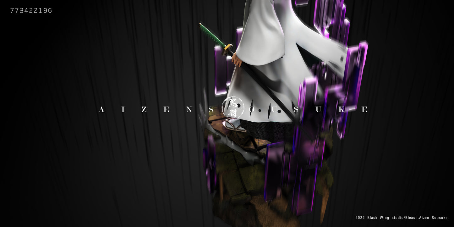 BLACK WING STUDIO – BLEACH: 5TH DIVISION CAPTAIN SOSUKE AIZEN KUROHITSUGI [IN STOCK]