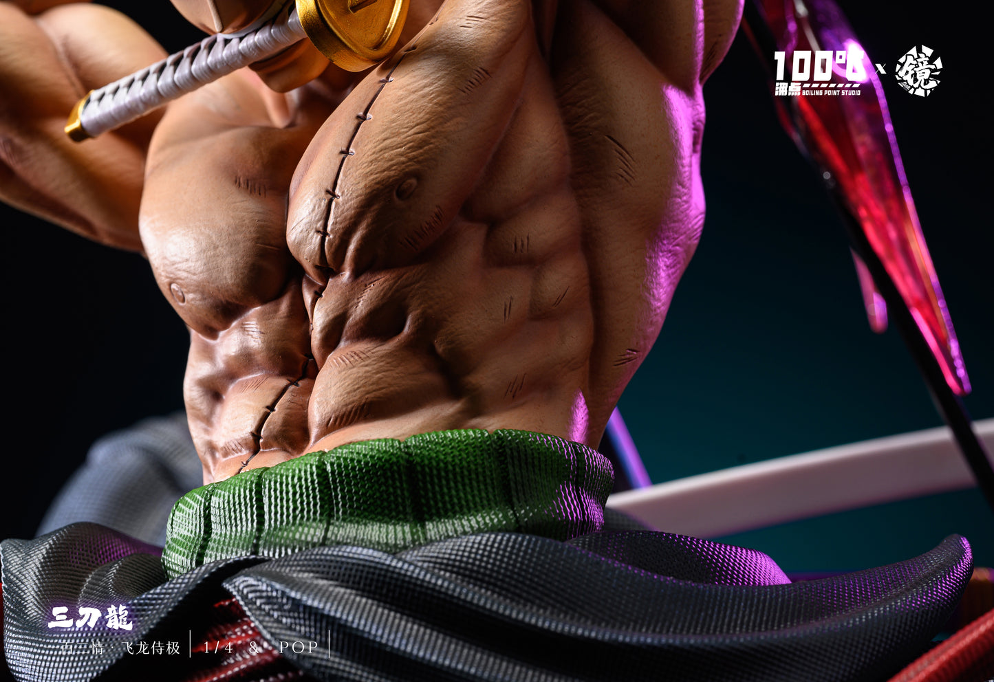 BOILING POINT x JING STUDIO – ONE PIECE: KING OF HELL, THREE SWORD DRAGON ZORO [SOLD OUT]