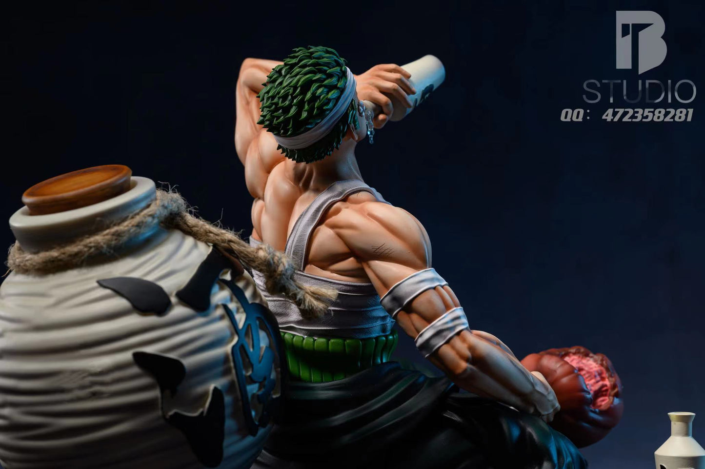 BT STUDIO – ONE PIECE: SITTING POSE SERIES DRINKING ZORO [SOLD OUT]