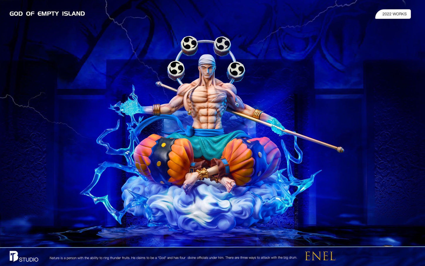 BT STUDIO – ONE PIECE: SITTING POSE SERIES ENEL [SOLD OUT]