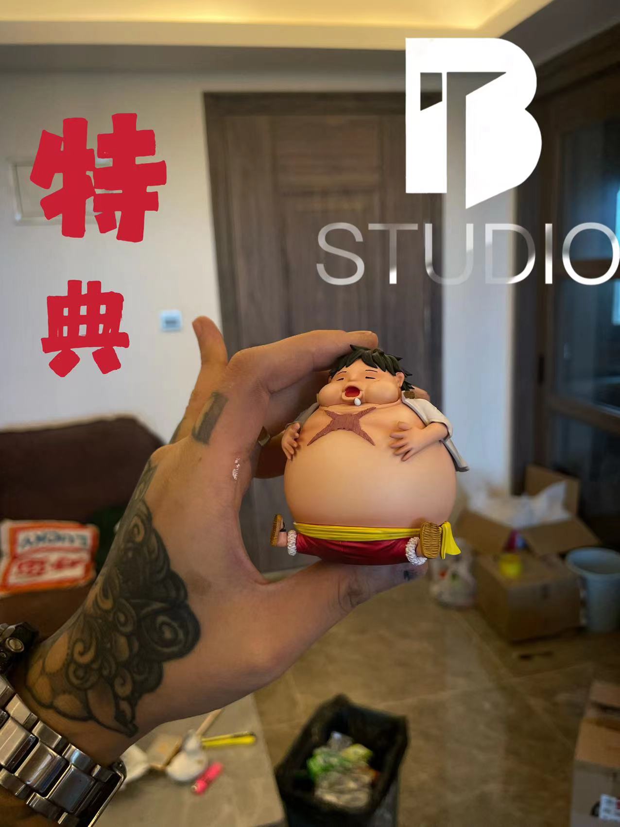 BT STUDIO – ONE PIECE: GEAR 4 TANKMAN LUFFY AND FAT LUFFY [SOLD OUT]