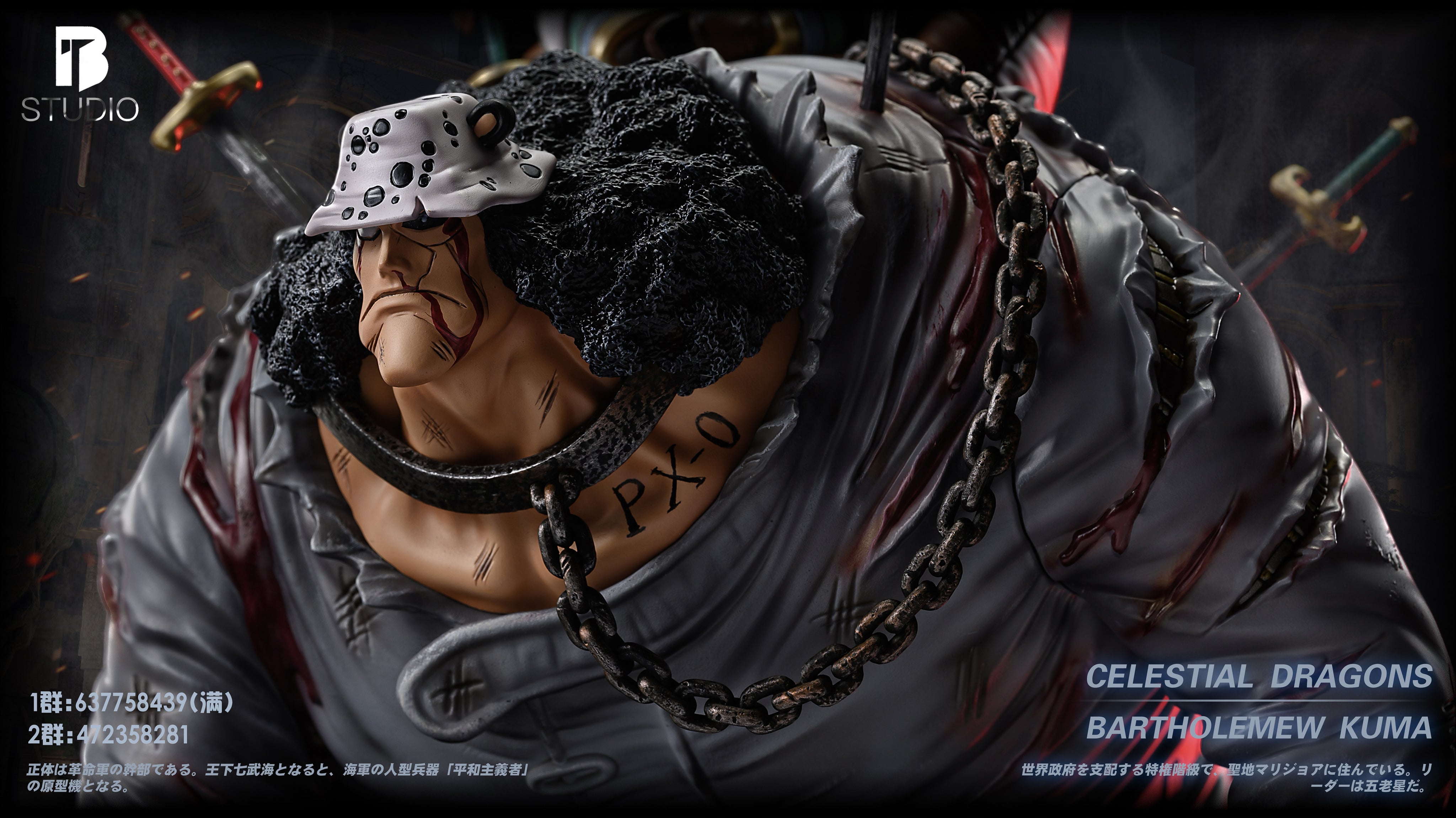BT STUDIO ONE PIECE ICONIC SCENE SERIES, CELESTIAL DRAGON SLAVE, BA
