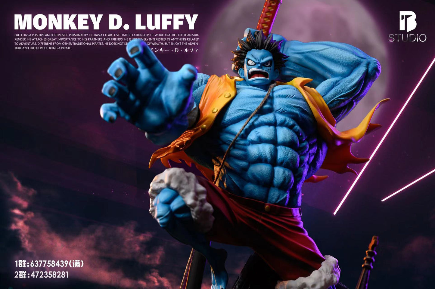 BT STUDIO – ONE PIECE: NIGHTMARE LUFFY [PRE-ORDER]