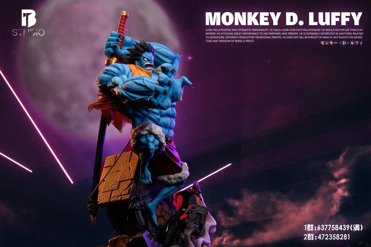 BT STUDIO – ONE PIECE: NIGHTMARE LUFFY [PRE-ORDER]