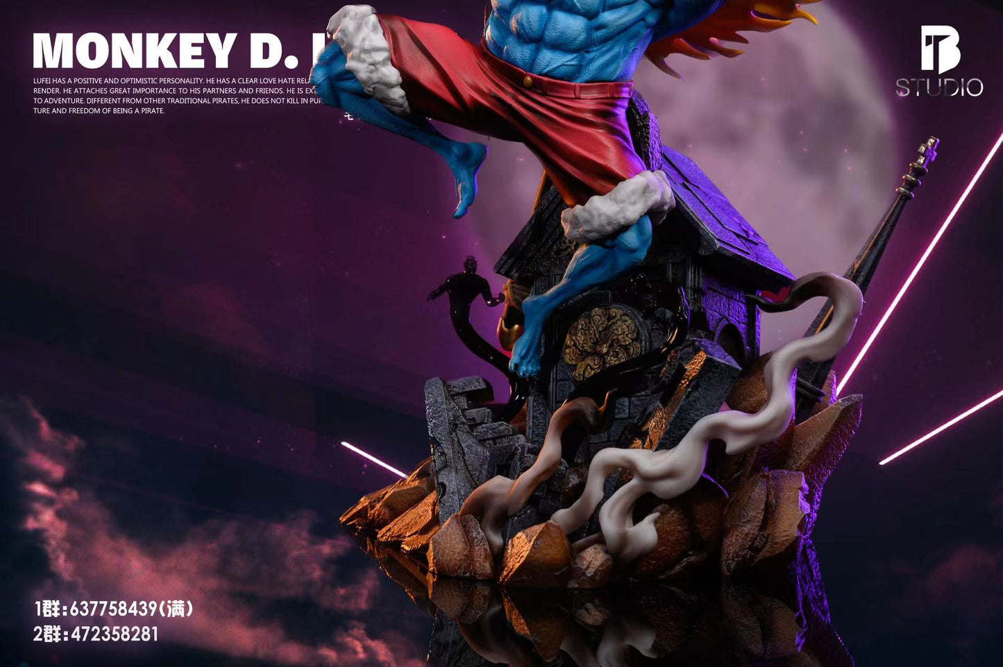 BT STUDIO – ONE PIECE: NIGHTMARE LUFFY [PRE-ORDER]