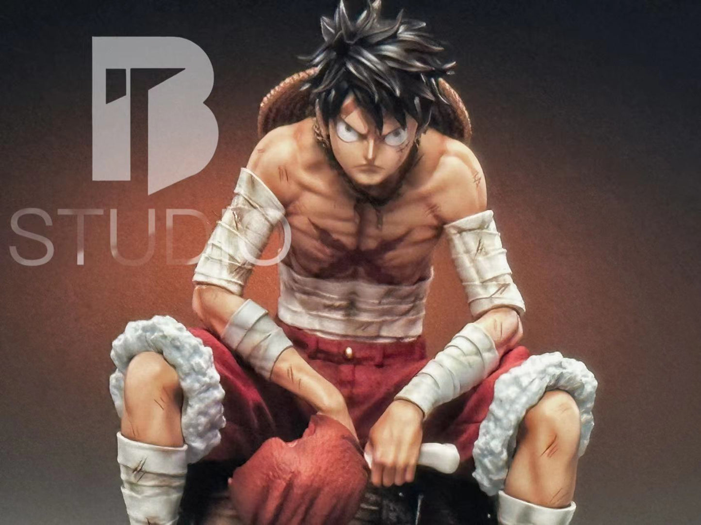 BT STUDIO – ONE PIECE: SITTING POSE SERIES LUFFY [IN STOCK]