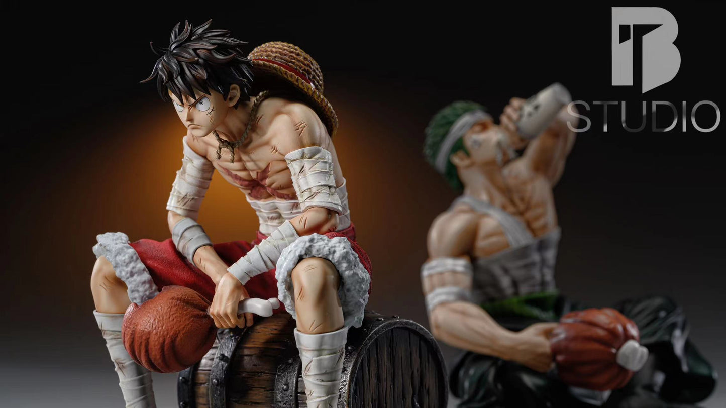 BT STUDIO – ONE PIECE: SITTING POSE SERIES LUFFY [IN STOCK]