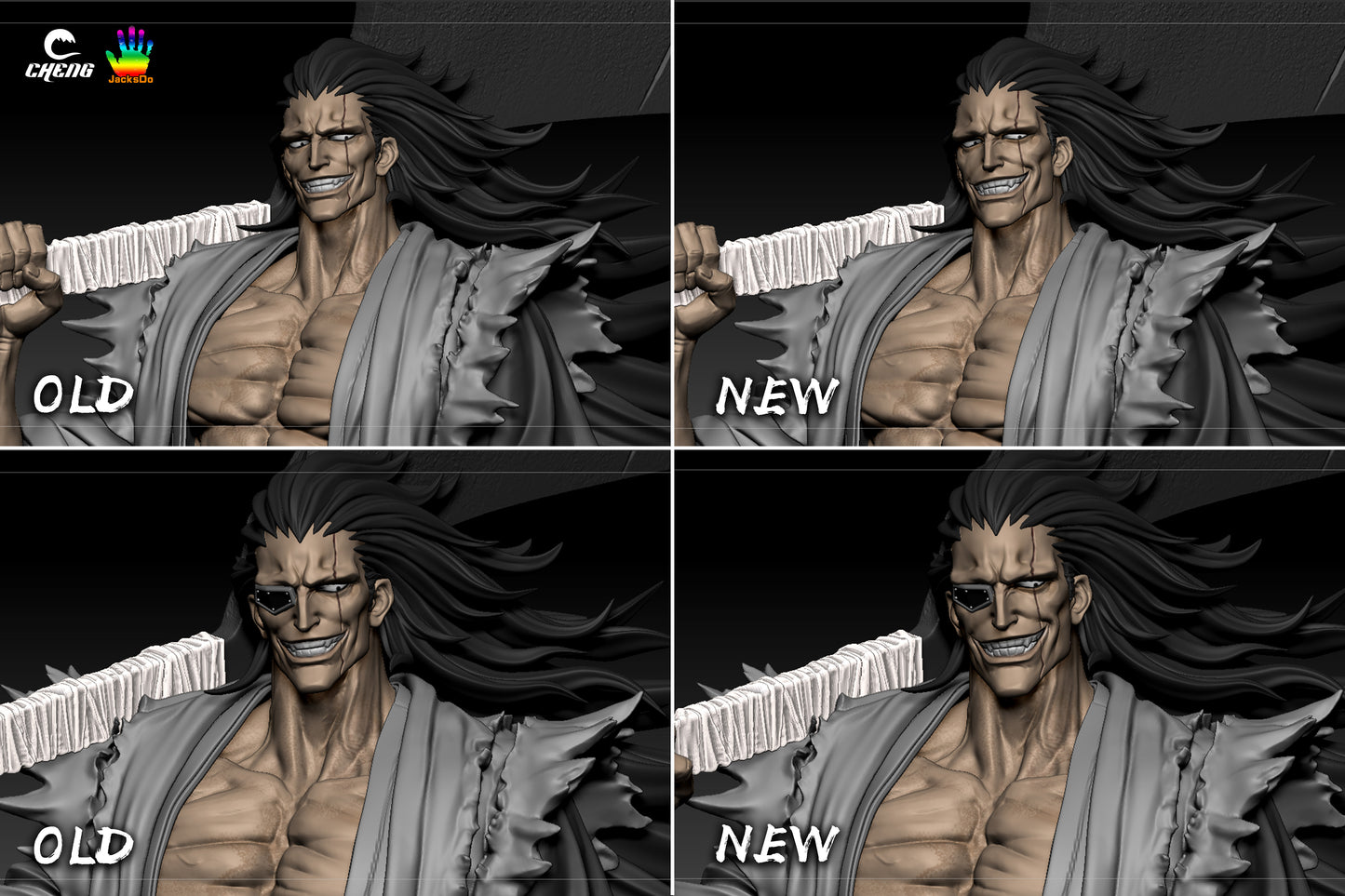 CHENG & JACKSDO STUDIO – BLEACH: THOUSAND-YEAR BLOOD WAR SERIES, KENPACHI ZARAKI [SOLD OUT]