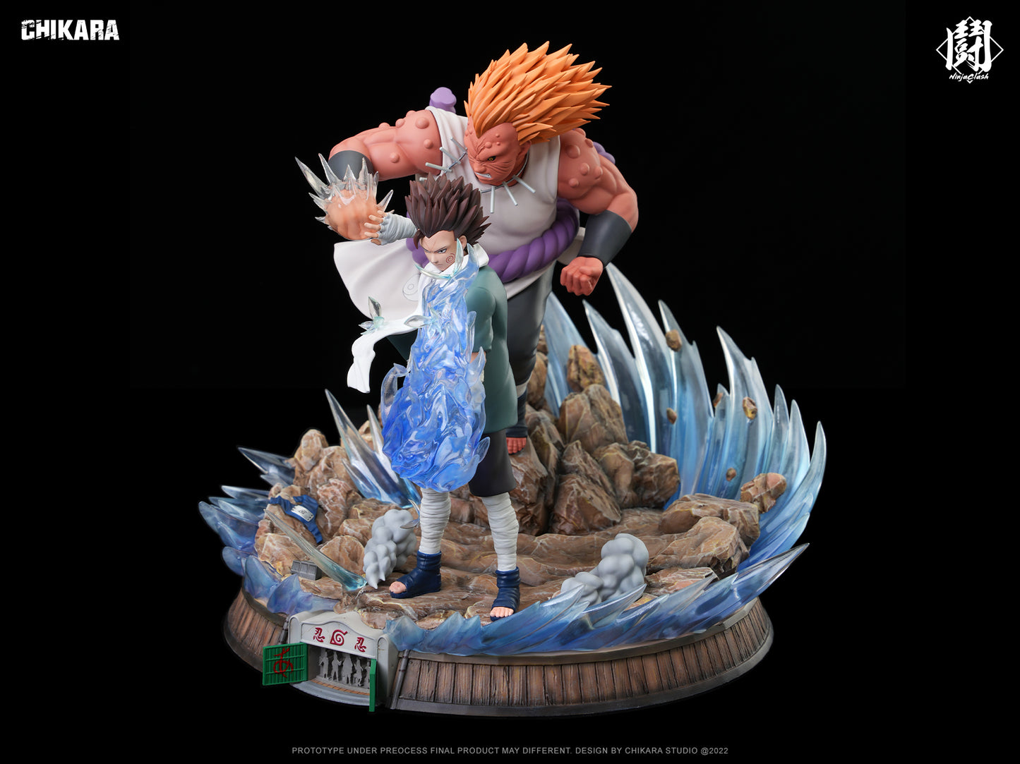 CHIKARA STUDIO – NARUTO: CHOJI AKIMICHI VS JIROBO [IN STOCK]