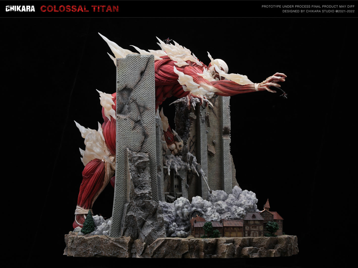 CHIKARA STUDIO – ATTACK ON TITAN: TITAN SERIES, COLOSSAL TITAN [SOLD OUT]