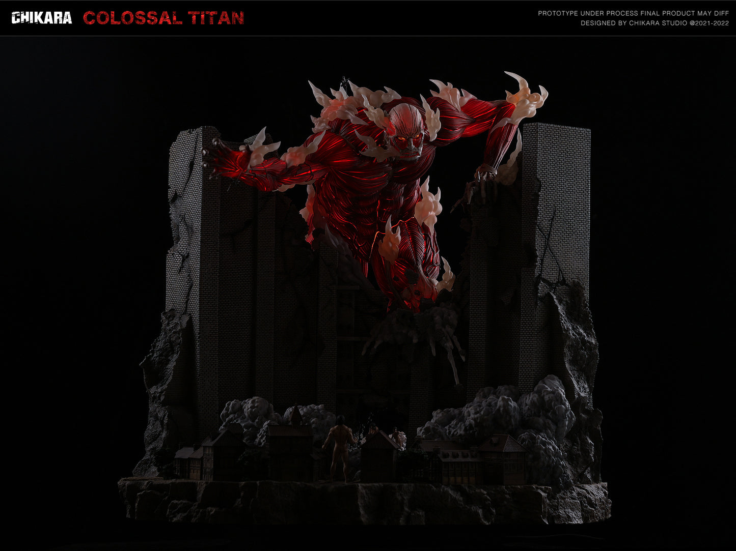 CHIKARA STUDIO – ATTACK ON TITAN: TITAN SERIES, COLOSSAL TITAN [IN STOCK]