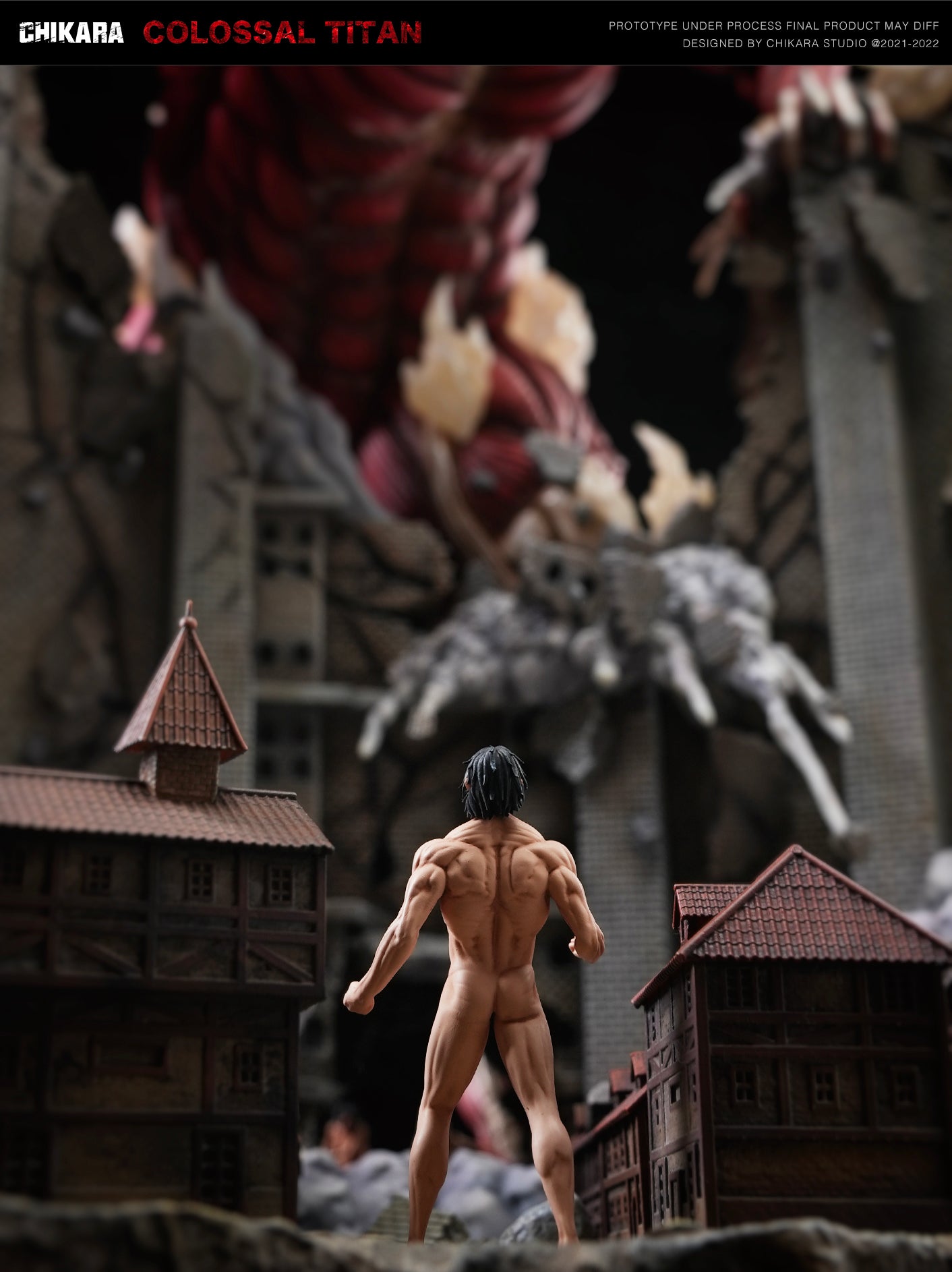 CHIKARA STUDIO – ATTACK ON TITAN: TITAN SERIES, COLOSSAL TITAN [IN STOCK]