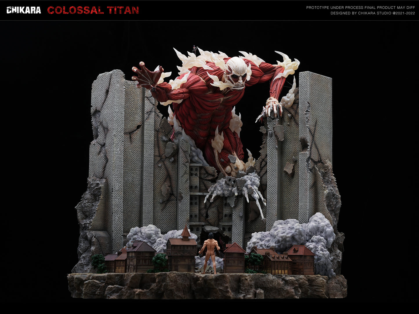 CHIKARA STUDIO – ATTACK ON TITAN: TITAN SERIES, COLOSSAL TITAN [IN STOCK]