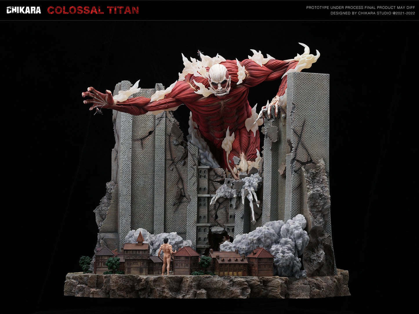 CHIKARA STUDIO – ATTACK ON TITAN: TITAN SERIES, COLOSSAL TITAN [SOLD OUT]