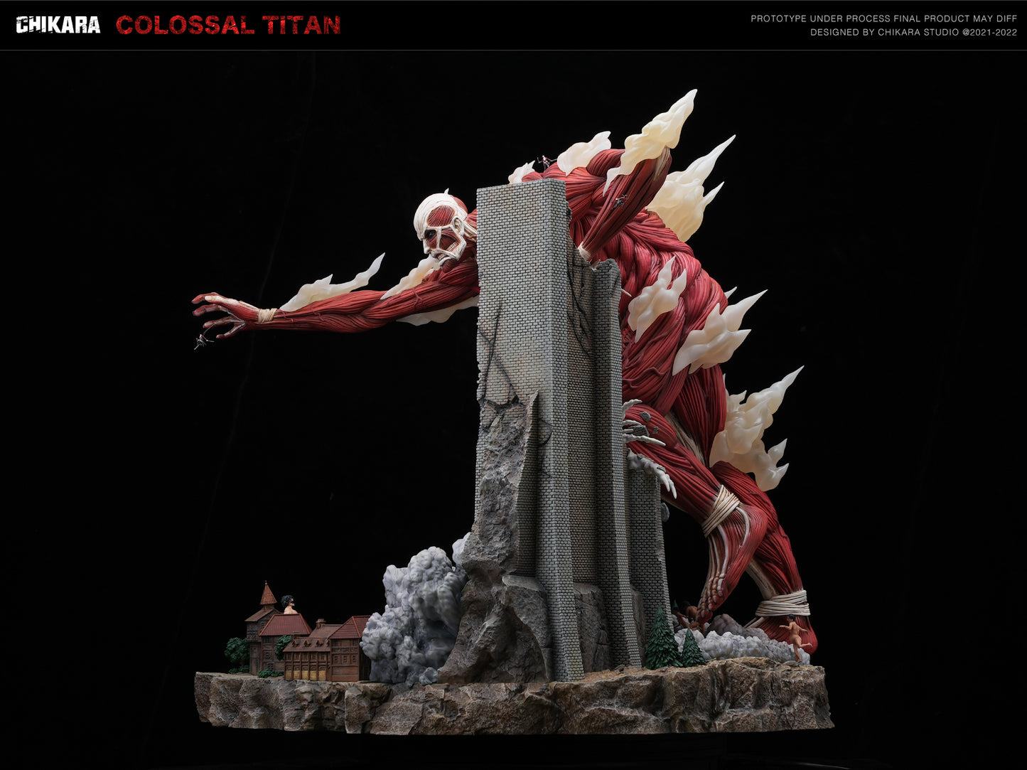 CHIKARA STUDIO – ATTACK ON TITAN: TITAN SERIES, COLOSSAL TITAN [SOLD OUT]