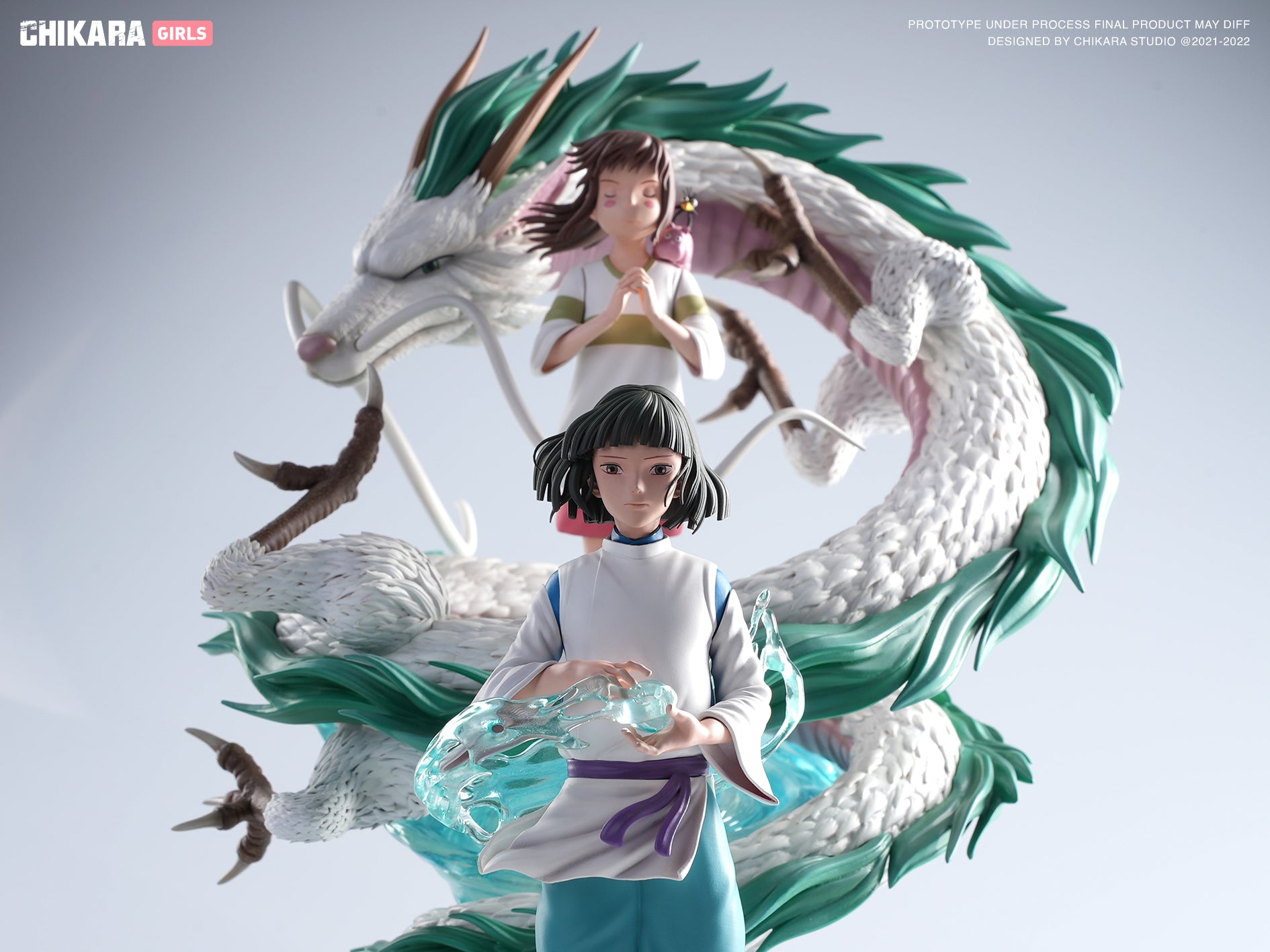 CHIKARA STUDIO SPIRITED AWAY CHIHIRO SEN AND HAKU IN STOCK FF COLLECTIBLES