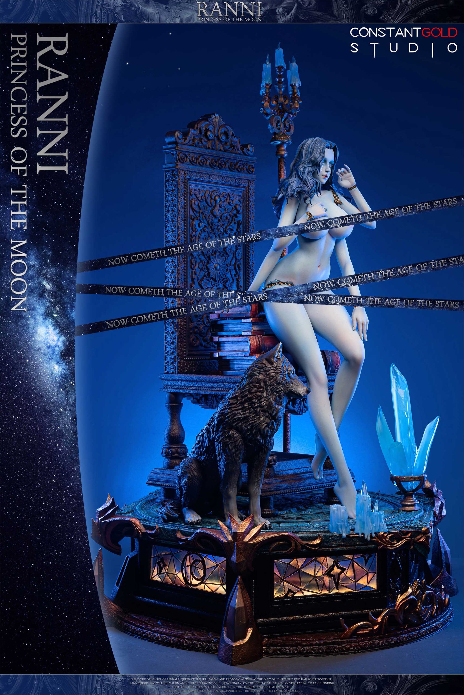 CONSTANT GOLD STUDIO ELDEN RING: RANNI, PRINCESS OF THE MOON (18+) [ FF COLLECTIBLES CONSTANT GOLD STUDIO ELDEN RING: RANNI, PRINCESS OF THE MOON (18+) [ FF COLLECTIBLES