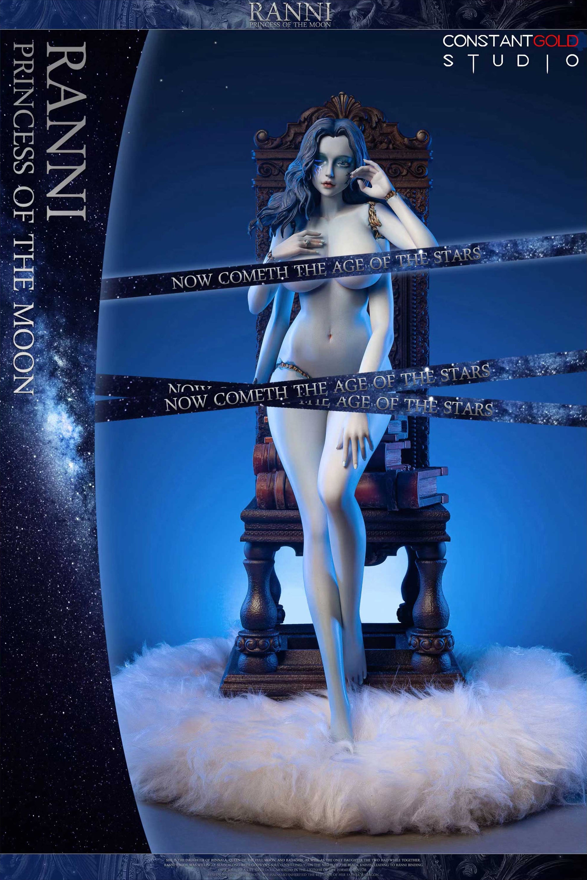 CONSTANT GOLD STUDIO ELDEN RING: RANNI, PRINCESS OF THE MOON (18+) [ FF COLLECTIBLES CONSTANT GOLD STUDIO ELDEN RING: RANNI, PRINCESS OF THE MOON (18+) [ FF COLLECTIBLES