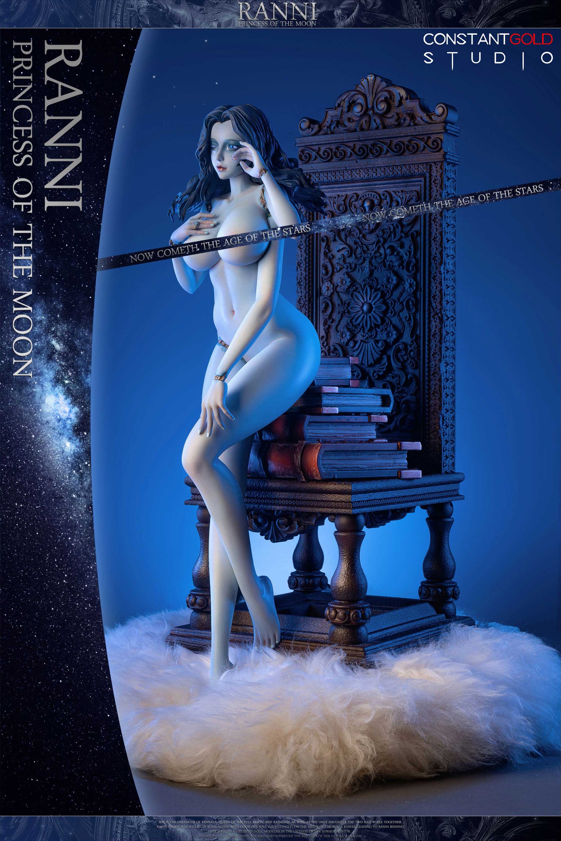 CONSTANT GOLD STUDIO ELDEN RING: RANNI, PRINCESS OF THE MOON (18+) [ FF COLLECTIBLES CONSTANT GOLD STUDIO ELDEN RING: RANNI, PRINCESS OF THE MOON (18+) [ FF COLLECTIBLES