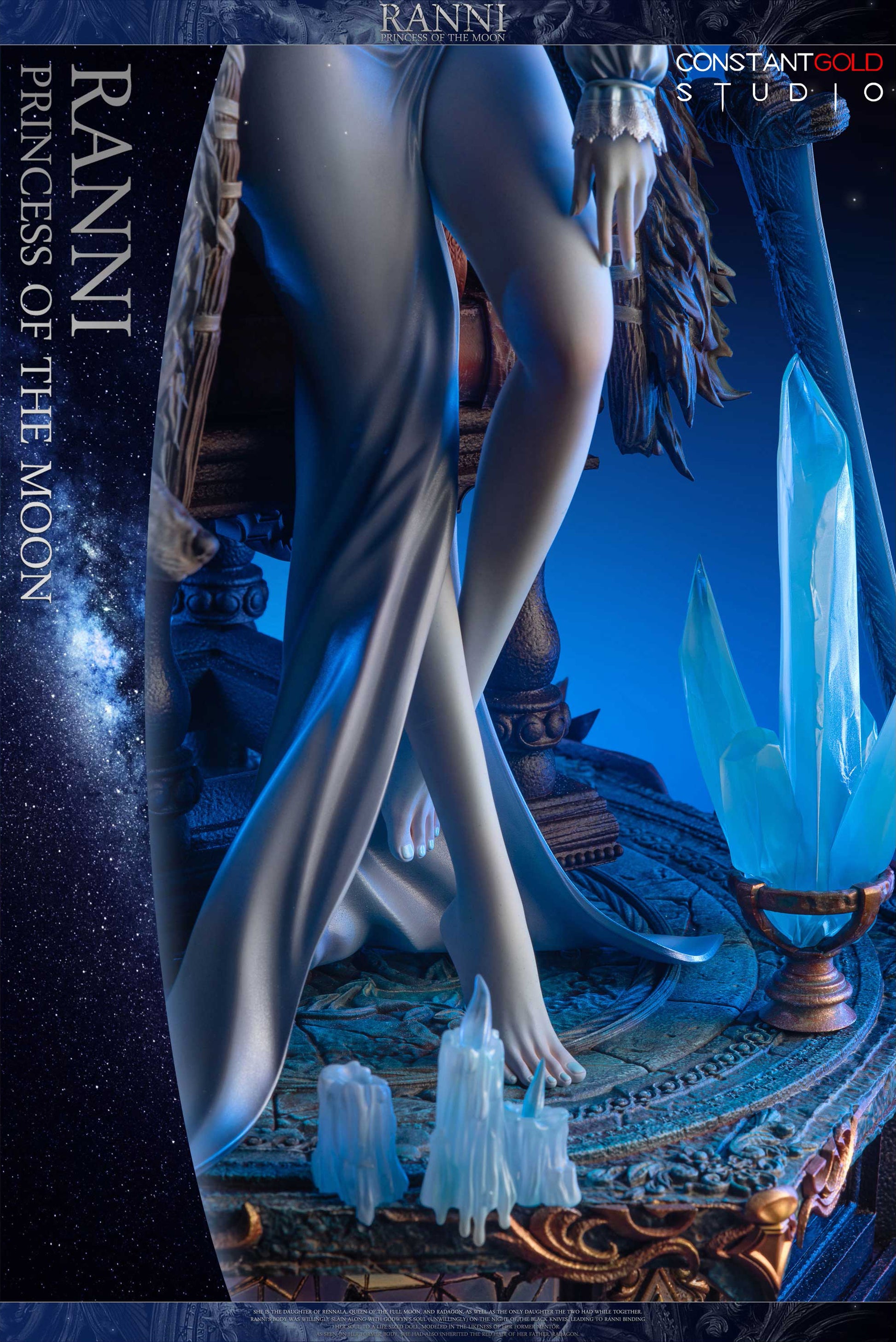 CONSTANT GOLD STUDIO ELDEN RING: RANNI, PRINCESS OF THE MOON (18+) [ FF COLLECTIBLES CONSTANT GOLD STUDIO ELDEN RING: RANNI, PRINCESS OF THE MOON (18+) [ FF COLLECTIBLES