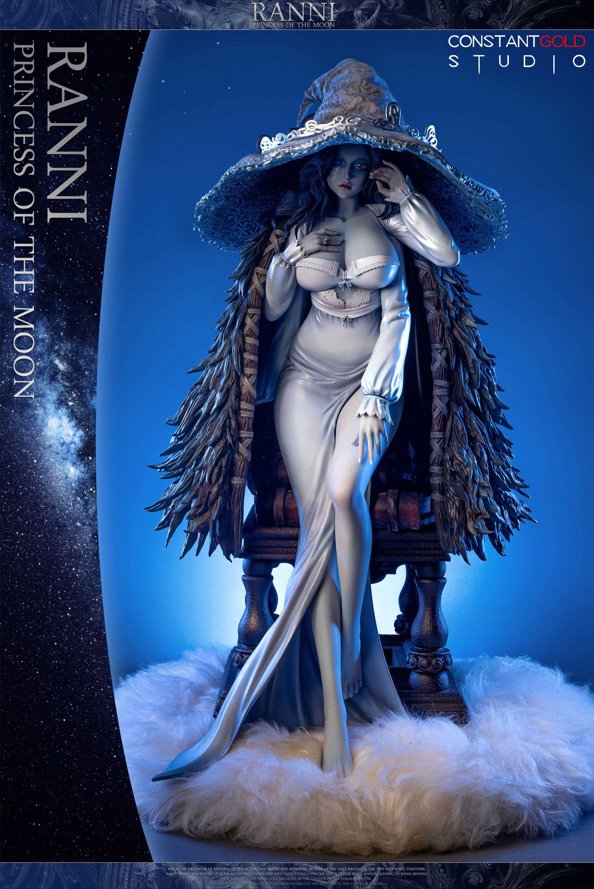 CONSTANT GOLD STUDIO ELDEN RING: RANNI, PRINCESS OF THE MOON (18+) [ FF COLLECTIBLES CONSTANT GOLD STUDIO ELDEN RING: RANNI, PRINCESS OF THE MOON (18+) [ FF COLLECTIBLES
