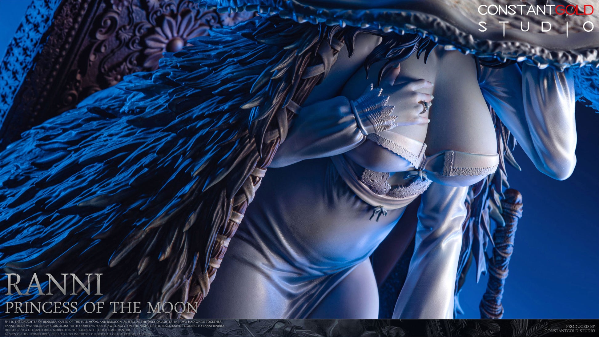 CONSTANT GOLD STUDIO ELDEN RING: RANNI, PRINCESS OF THE MOON (18+) [ FF COLLECTIBLES CONSTANT GOLD STUDIO ELDEN RING: RANNI, PRINCESS OF THE MOON (18+) [ FF COLLECTIBLES
